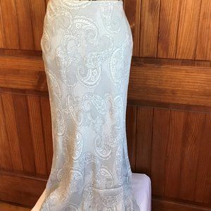 Jones New York Silk Skirt, Country Collection